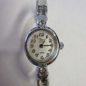 Women's Vintage Timex Waterproof Watch Flex Band